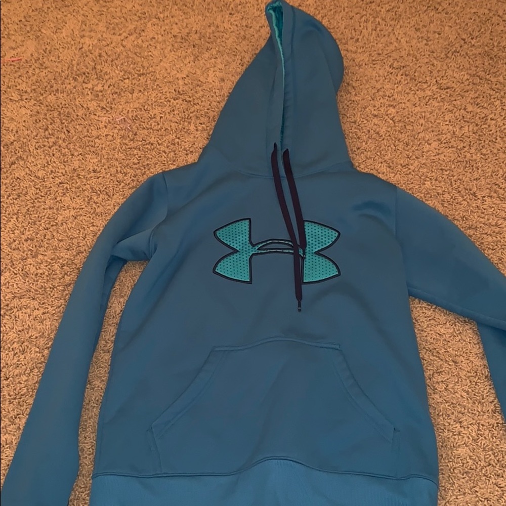 under armor hoodie !